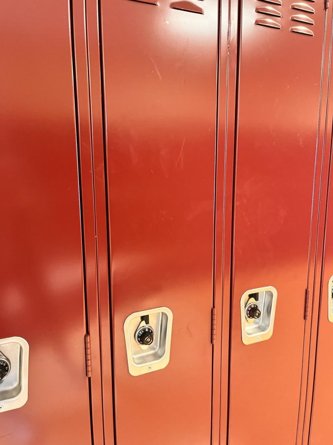 SCW junior hallway lockers