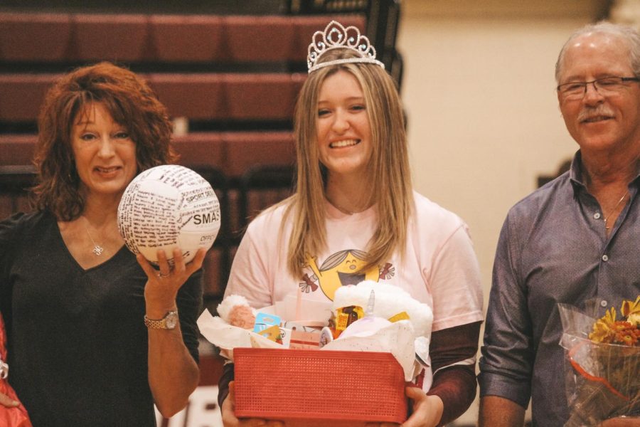 Varsity volleyball holds senior night for class of 2023