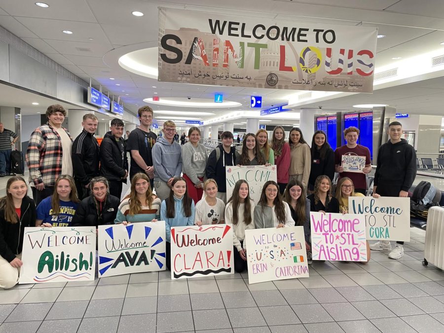 SCW welcomes Irish exchange students